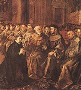 HERRERA, Francisco de, the Elder St Bonaventure Joins the Franciscan Order g Sweden oil painting reproduction